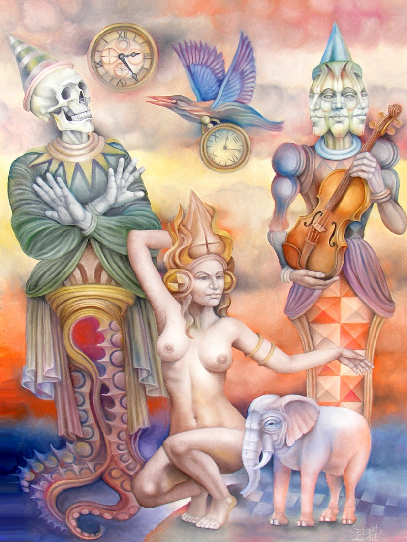 106 Reincarnation 50x70cm